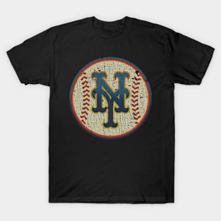 VINTAGE RETRO STYLE -  METS BASEBALL RETRO 70S T-Shirt